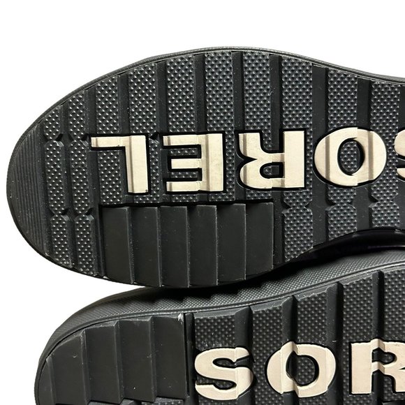 Sorel Cheyanne Metro Hi Lace Suede Leather Quarry Gray Waterproof Boots Mens 9.5 - Picture 14 of 16